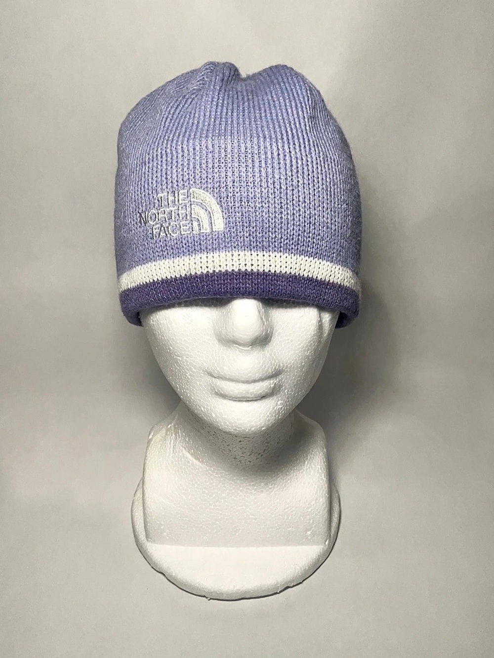 The North Face Knit Beanie,Hat ,Winter Cap Purple Embroidered Logo